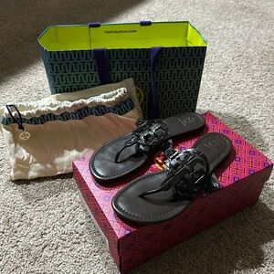 Tory Burch Miller Sandals Size 8